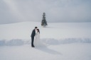 今年の冬は、雪の美瑛でロケーションフォト！
