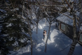 北海道の雪原で幻想的なお写真を残しませんか?