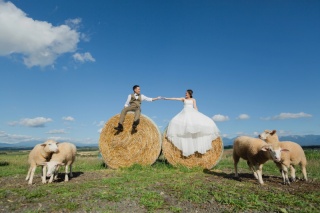 北海道の牧場でロケーション撮影!!