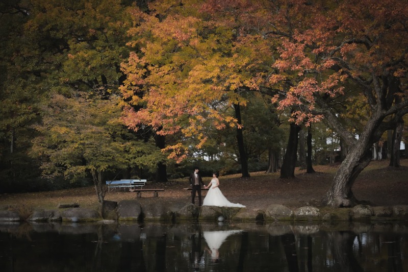 鳥沼公園で撮る紅葉!!