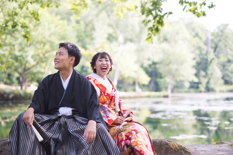 8月　四季彩の丘、和装に着替えて鳥沼公園、　その2