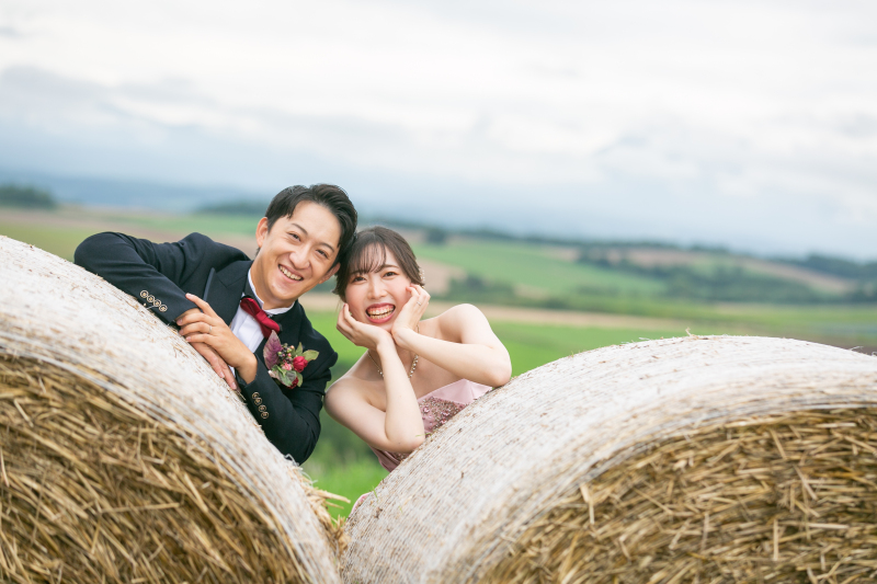 牧草ロールでの撮影と、その正体を徹底紹介