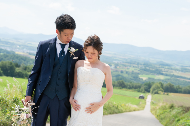 妊娠中でも、安心してフォトウェディングを