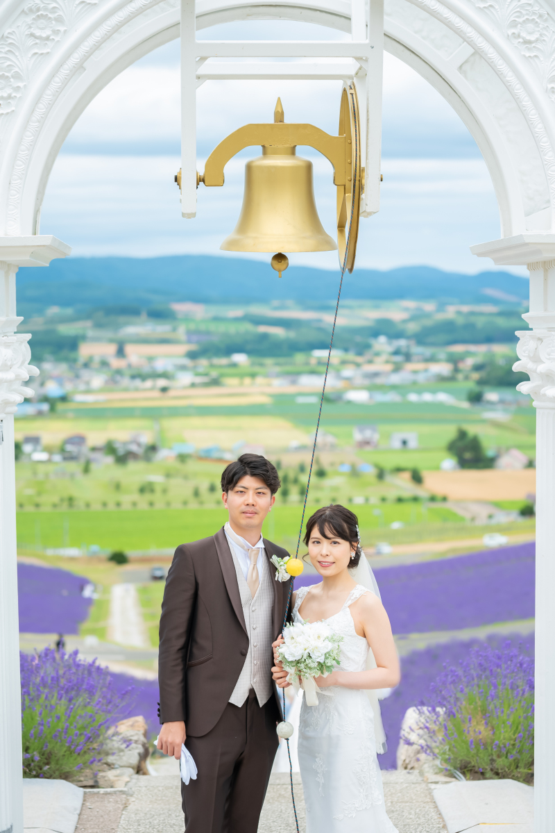 北海道を楽しむお花でフォトウェディング解説