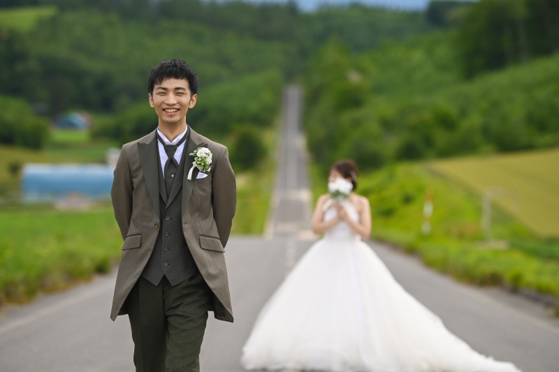 フラワーランドかみふらのから1本道