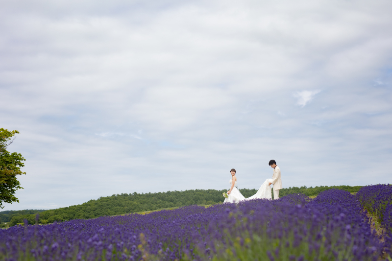 北海道を楽しむお花でフォトウェディング解説
