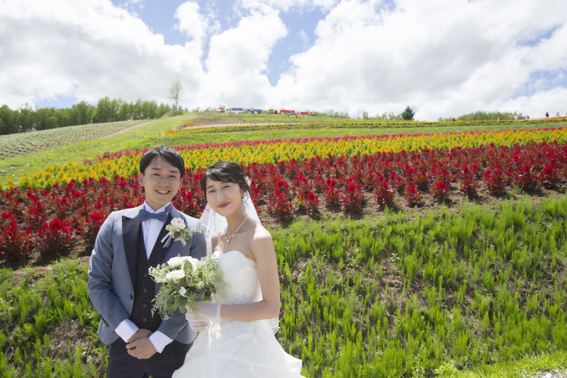 7月25日頃の美瑛富良野3か所お子様とご家族、四季彩の丘、日の出公園、鳥沼公園