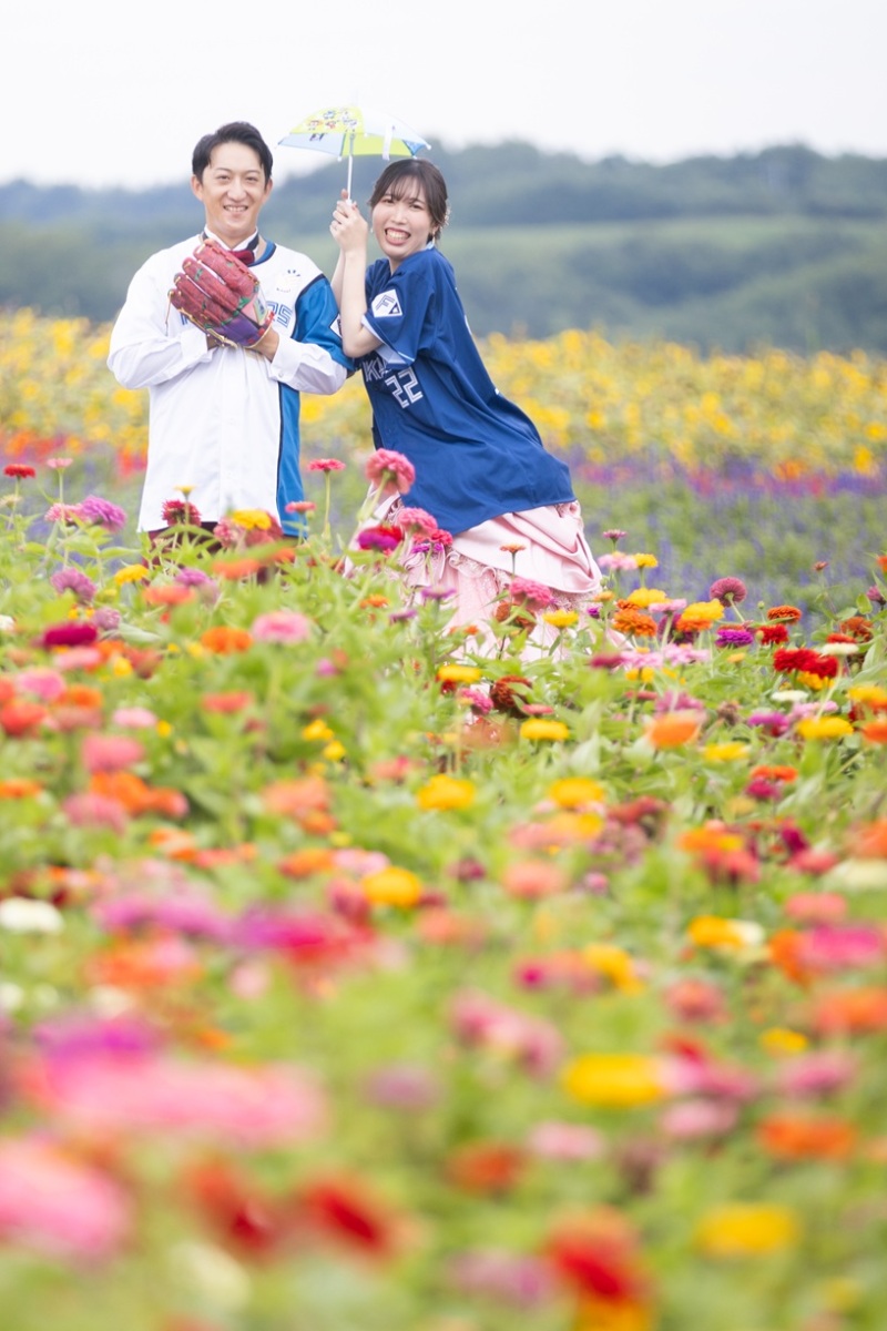 【フラワーランド】北海道らしい開放感を感じられるお花畑