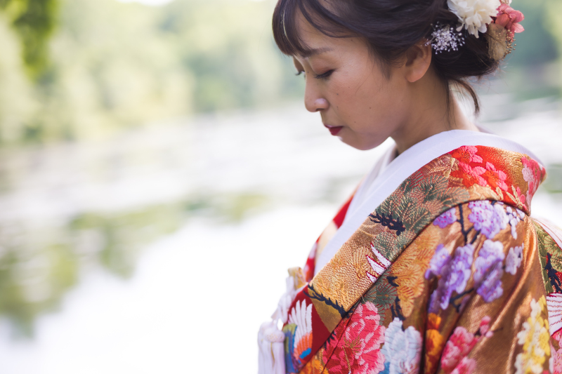 8月　四季彩の丘、和装に着替えて鳥沼公園、　その2