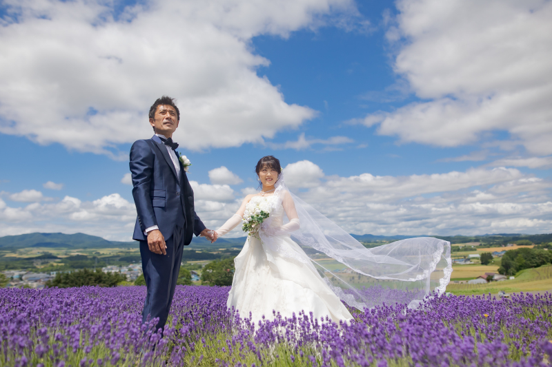 北海道を楽しむお花でフォトウェディング解説