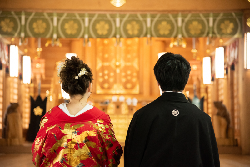 和装は神社でしっかり残す方が多いです!