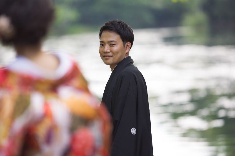8月　四季彩の丘、和装に着替えて鳥沼公園、　その2