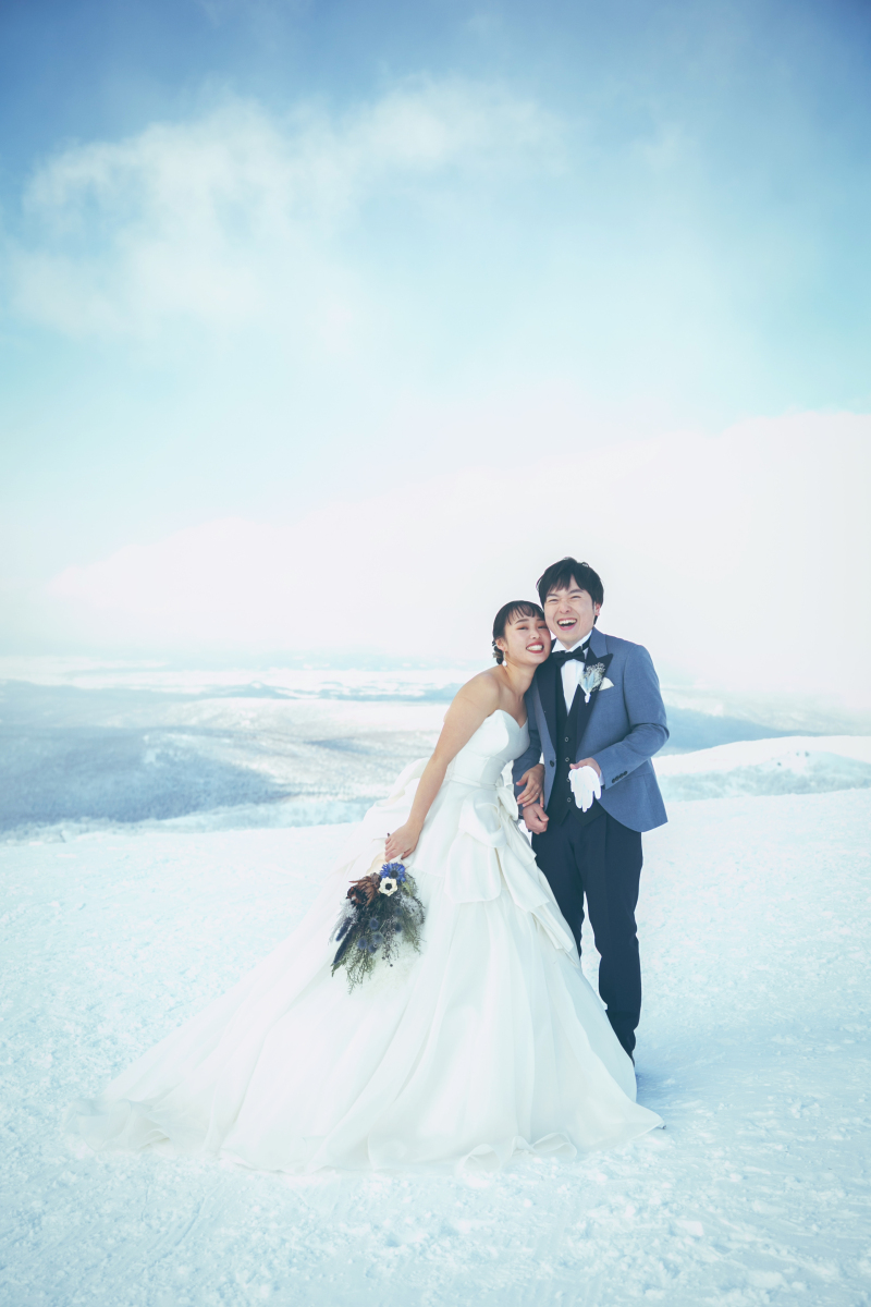 【冬限定】旭岳で叶える、雪景色フォトウェディング