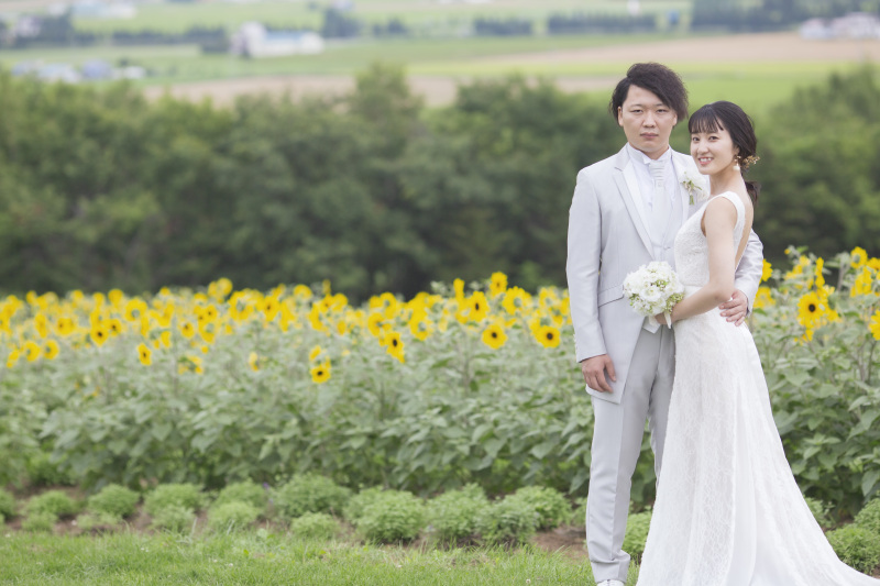 7月中旬の日の出公園、フラワーランドかみふらの2つの花畑と1本道3か所巡遊