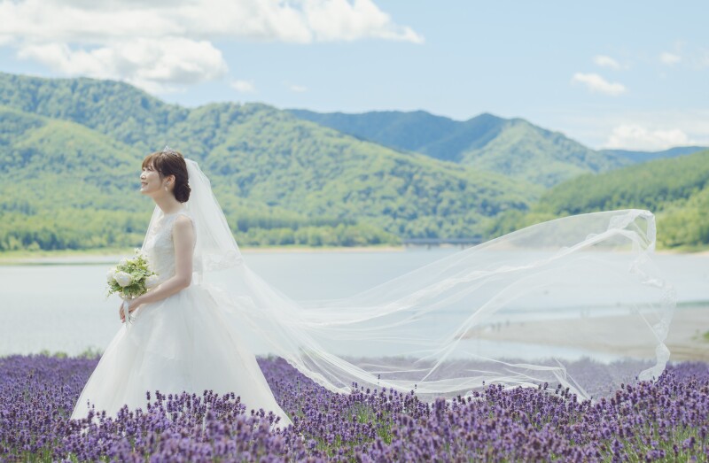 北海道を楽しむお花でフォトウェディング解説