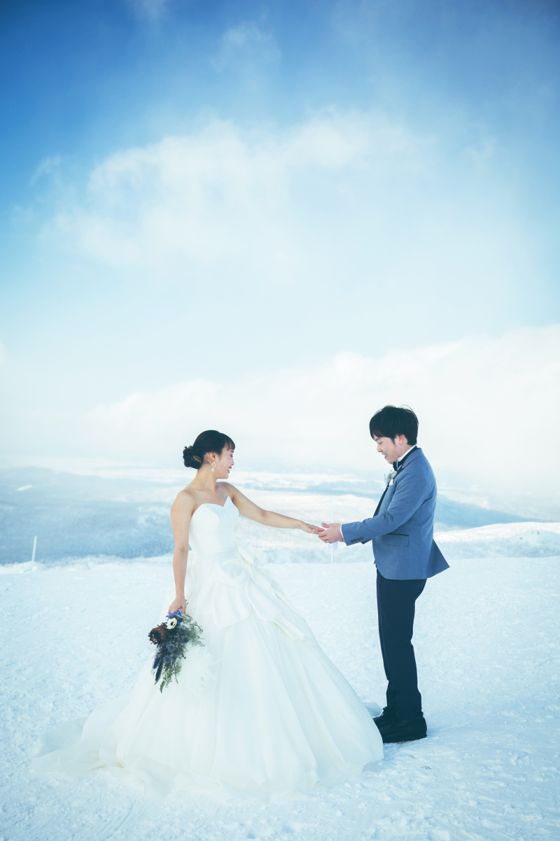 【冬限定】旭岳で叶える、雪景色フォトウェディング