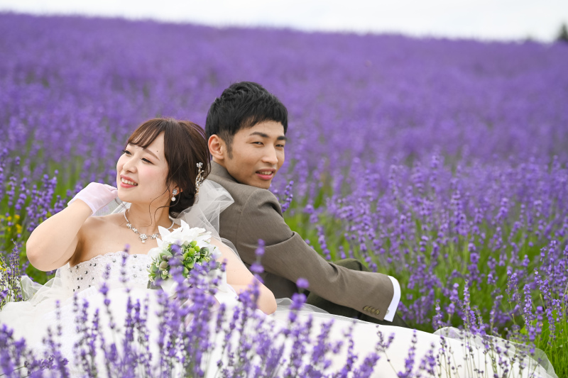 夏、美瑛・富良野　3ヵ所　ラベンダー、お花一本道　その１