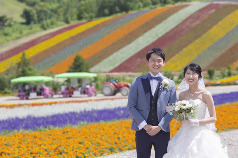 7月25日頃の美瑛富良野3か所お子様とご家族、四季彩の丘、日の出公園、鳥沼公園