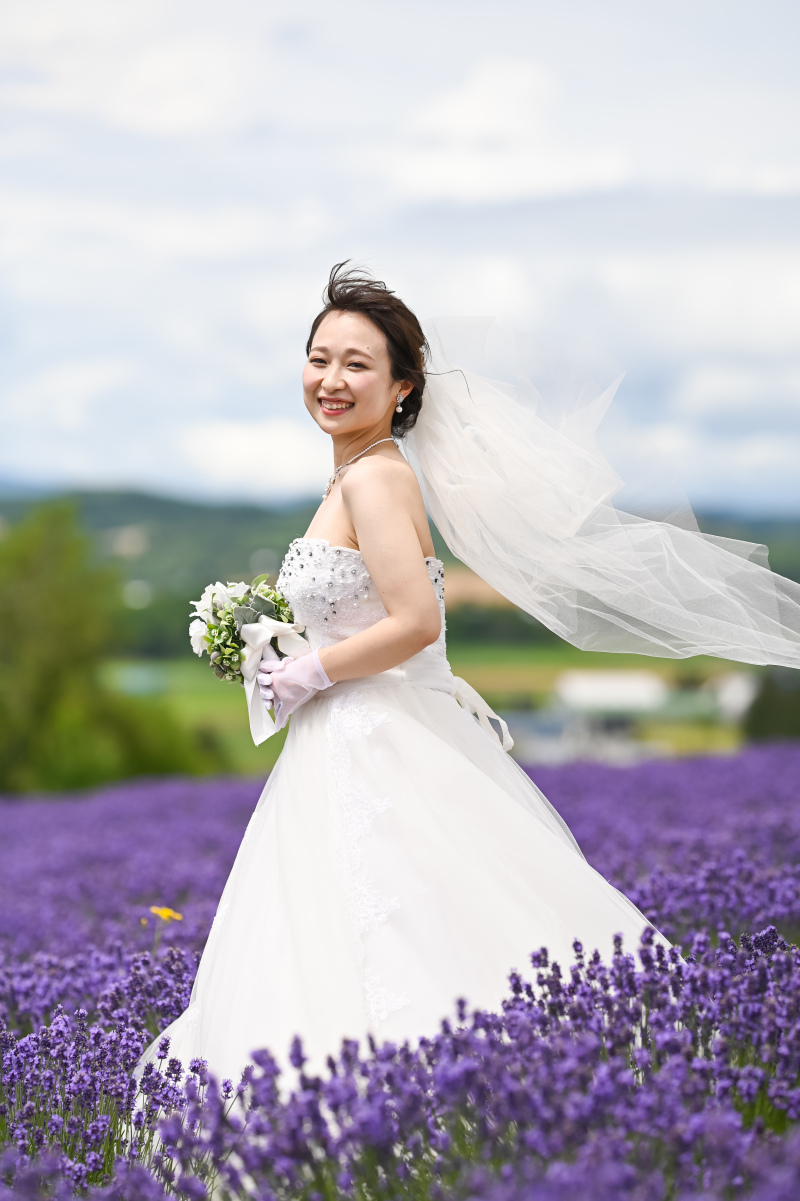 夏、美瑛・富良野　3ヵ所　ラベンダー、お花一本道　その１