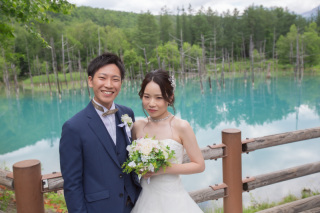 美瑛・富良野　3ヵ所　三愛の丘、青い池、日の出公園　その２