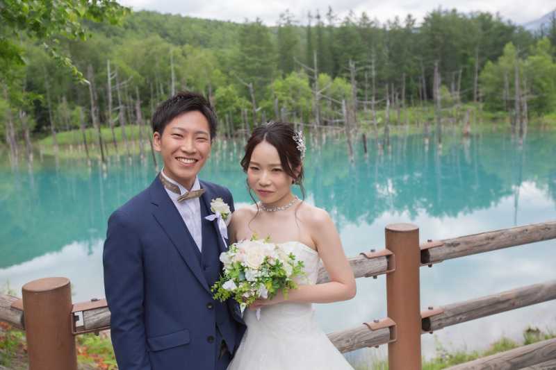 美瑛・富良野　3ヵ所　三愛の丘、青い池、日の出公園　その２