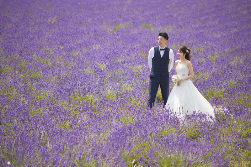 北海道を楽しむお花でフォトウェディング解説