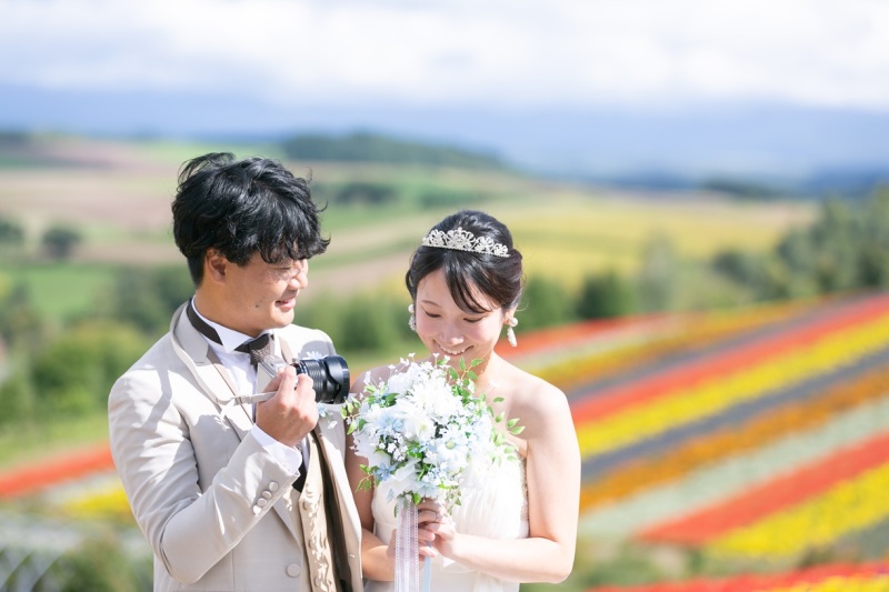 【四季彩の丘】美瑛の広大な丘陵地に広がるお花畑