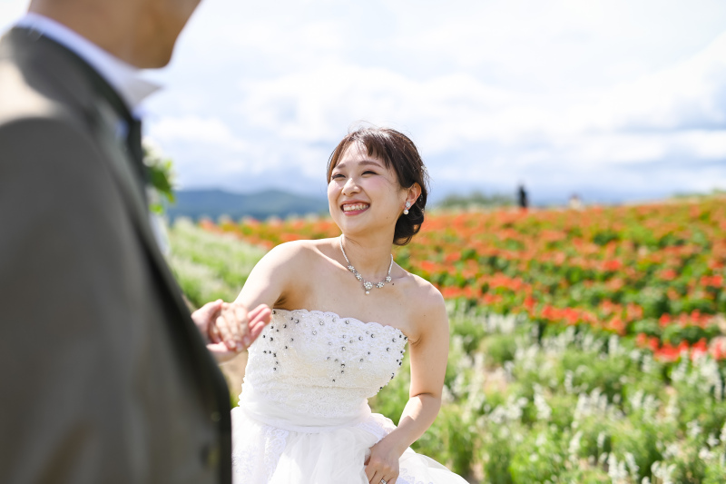 　 夏、美瑛・富良野　3ヵ所　フラワーランド、一本道　その２