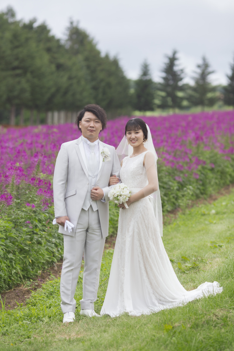 7月中旬の日の出公園、フラワーランドかみふらの2つの花畑と1本道3か所巡遊