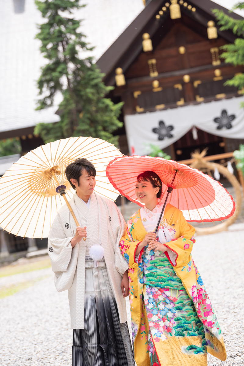 和装は神社でしっかり残す方が多いです!