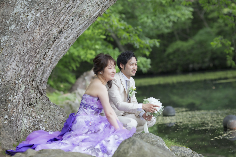 7月22日ころのラベンダー日の出公園と鳥沼公園洋装２点で楽しむ