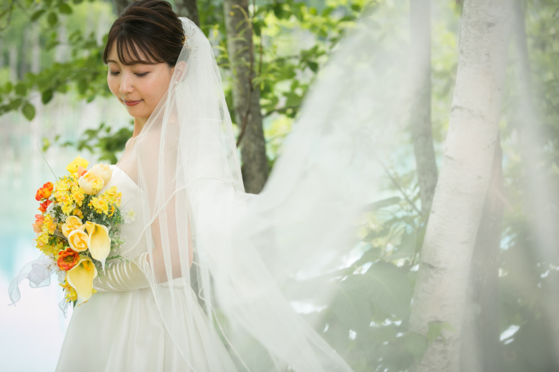 花嫁アイテムもご持参OK!