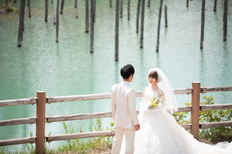 美瑛・富良野碧と翠そして青の湖面の話