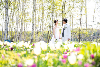 お花畑の中で撮影したいけど、見頃の７月８月で撮影できない方必見！①