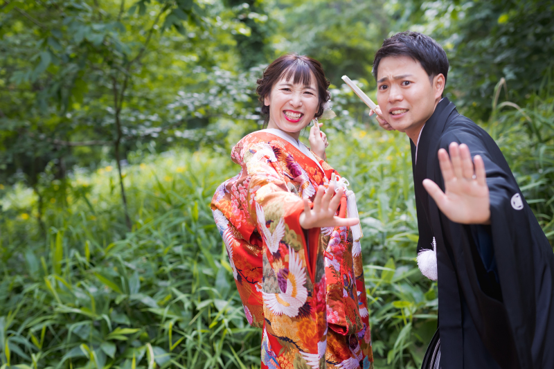 8月　四季彩の丘、和装に着替えて鳥沼公園、　その2