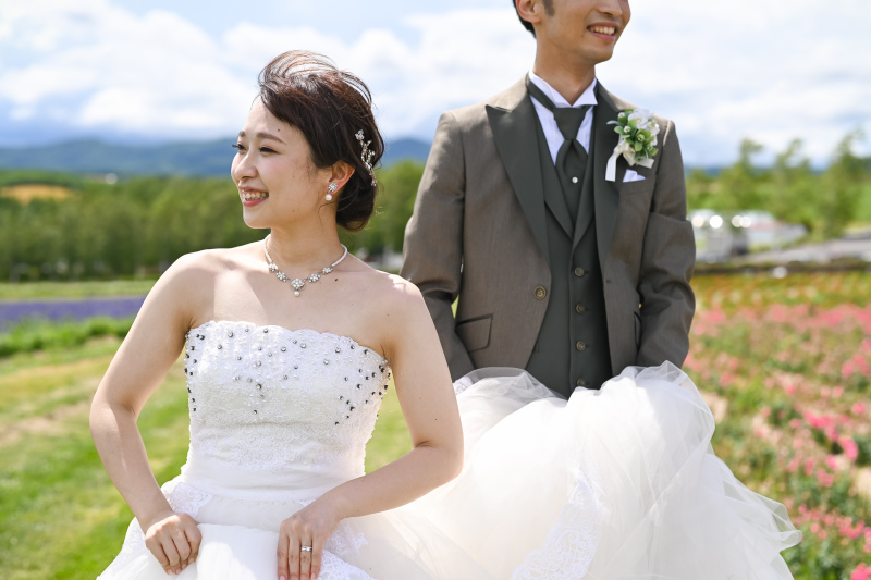 　 夏、美瑛・富良野　3ヵ所　フラワーランド、一本道　その２