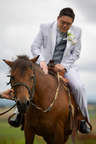 8月青い池、四季彩の丘、千代田ファームで乗馬その３