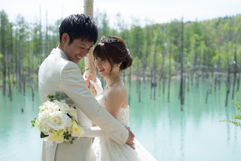 北海道フォトウェディング美瑛・富良野映える青と碧の5つの話