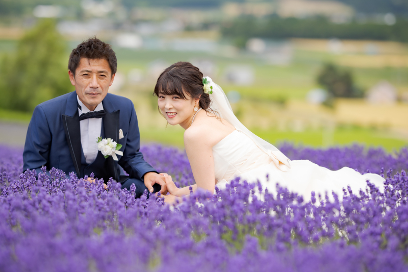 北海道を楽しむお花でフォトウェディング解説