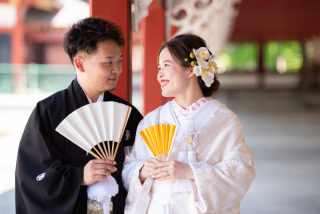 和装での撮影も出来ます！