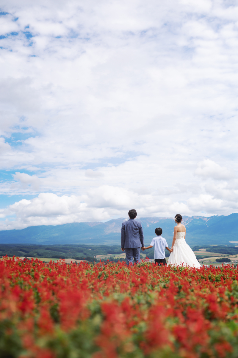 8月もお花の色は濃く見頃です!