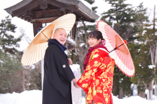 冬の和装もしっかり残せます