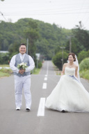 緑の鳥沼公園、フラワーランドかみふらのでお花畑の中に１