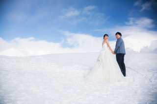 【冬限定】旭岳で叶える、雪景色フォトウェディング