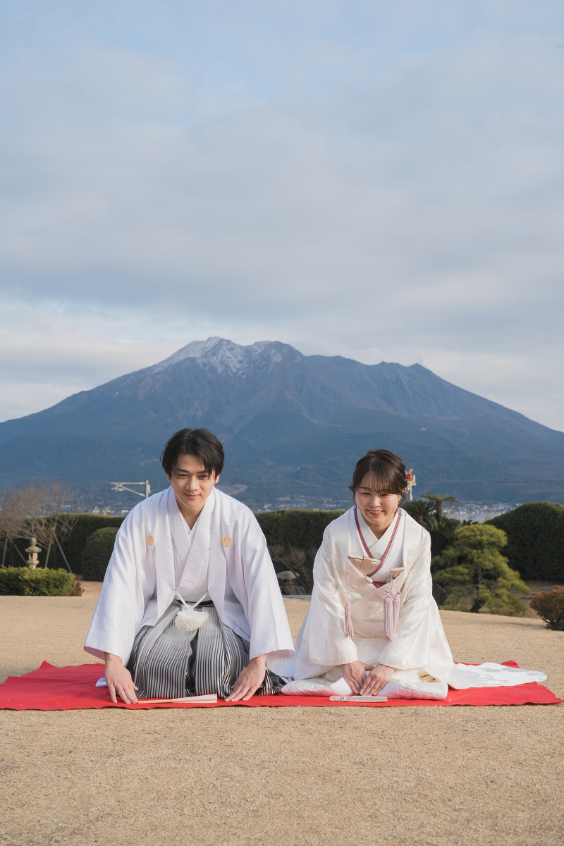 【鹿児島前撮り】雄大な桜島をバックに。おすすめ撮影スポットと魅力をご紹介