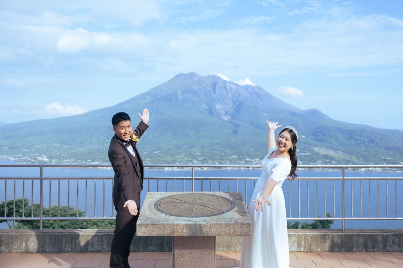 【鹿児島前撮り】雄大な桜島をバックに。おすすめ撮影スポットと魅力をご紹介