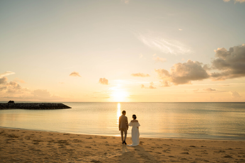 【時間帯によって変わる海の色!】どの時間帯がお好みですか*