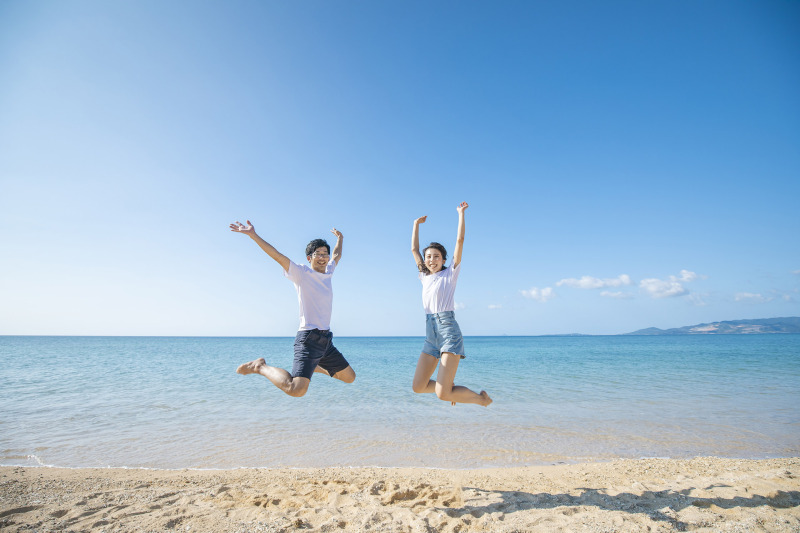 沖縄で常夏シーズンのフォトウェディングってどんな感じ??☆*