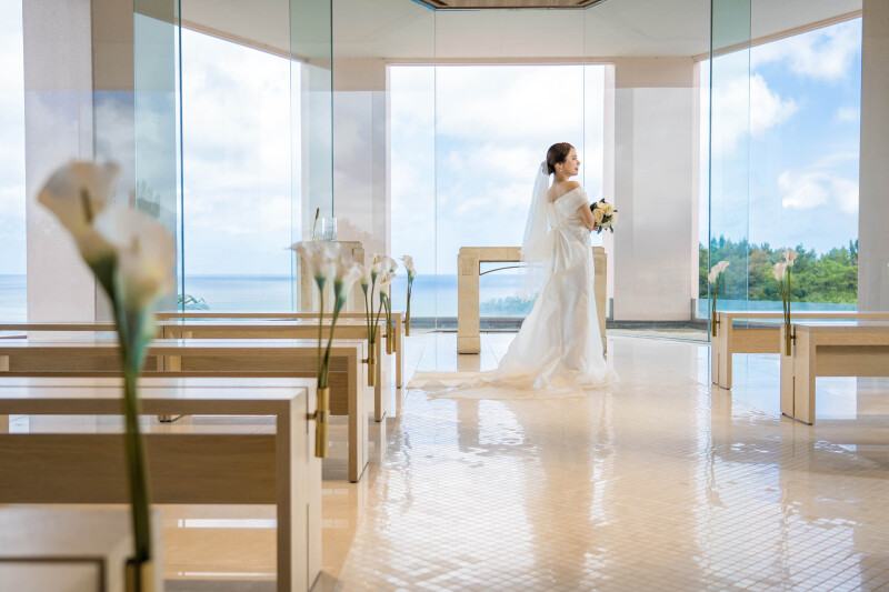 新婦様の美しいソロショットをご紹介♡