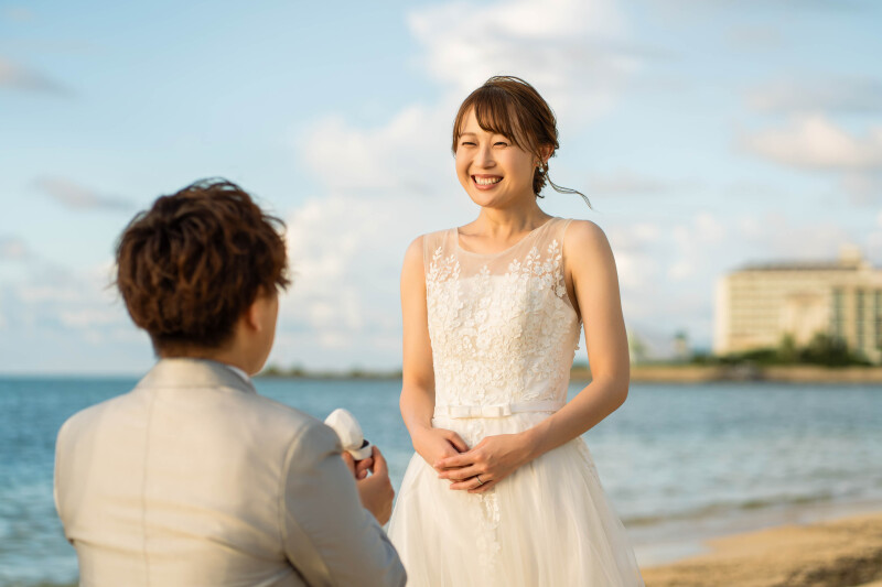 沖縄でのフォトウエディング『雨』が心配な方はこれを見て!!